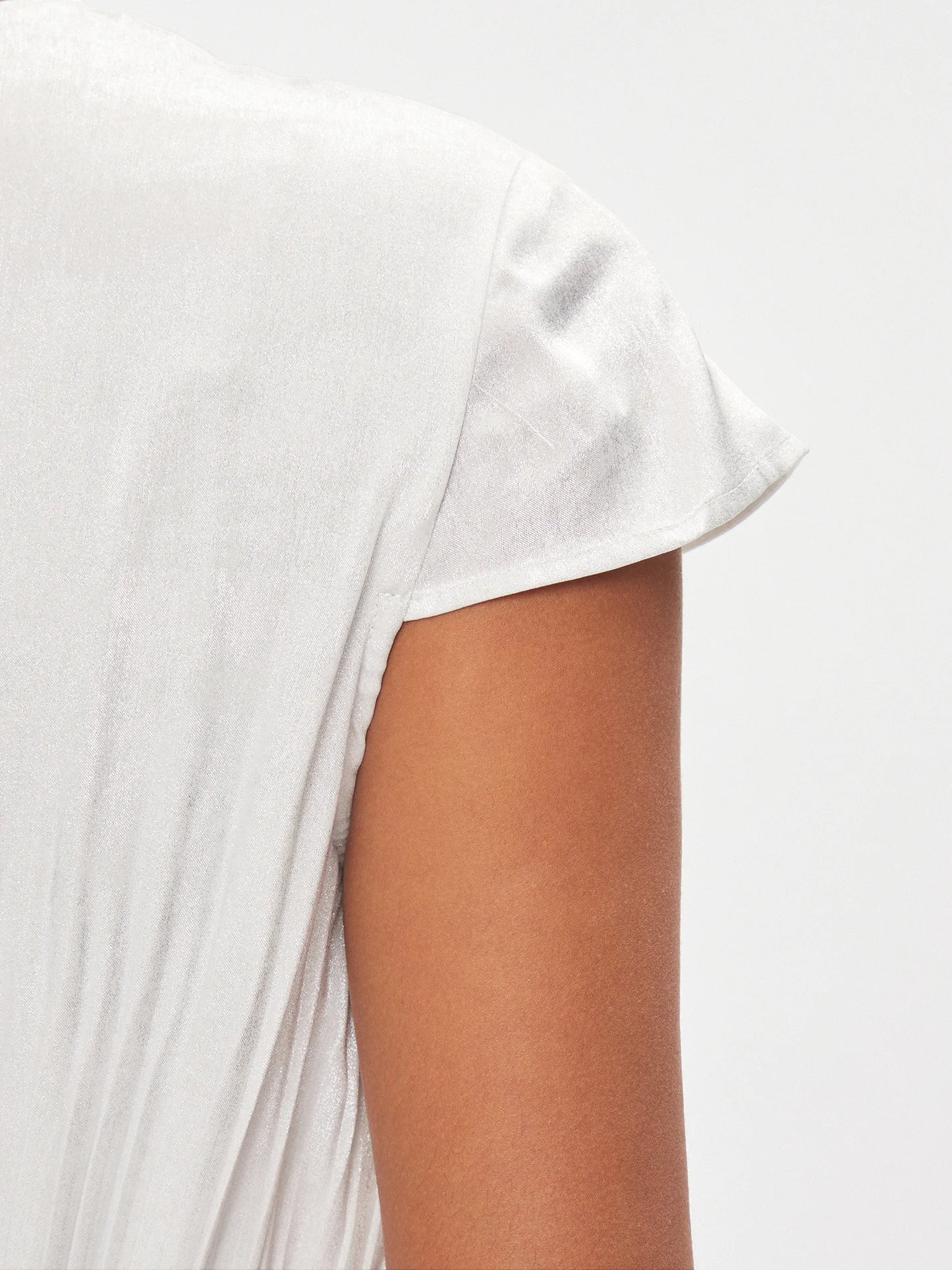 DKNY Women's Pleated Cocktail Dress Color Vapor Blue Size 4