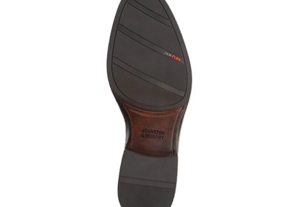 Johnston & Murphy Men's Alcott Penny Loafer Color Black Calfskin Size 12M