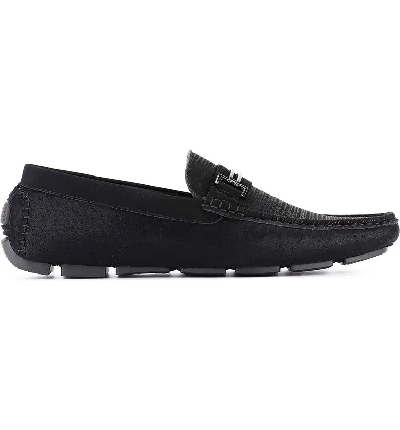 Aston Marc Men's Fashion Driving Shoes Color Black Size 12M