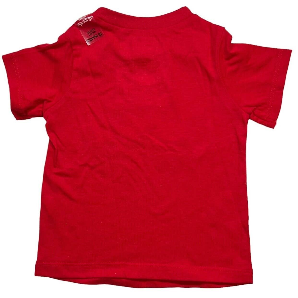 First Impressions Baby Boys Nautical Ahoy Mates Dog Bicycle Tee Color Red Size 6-9 months