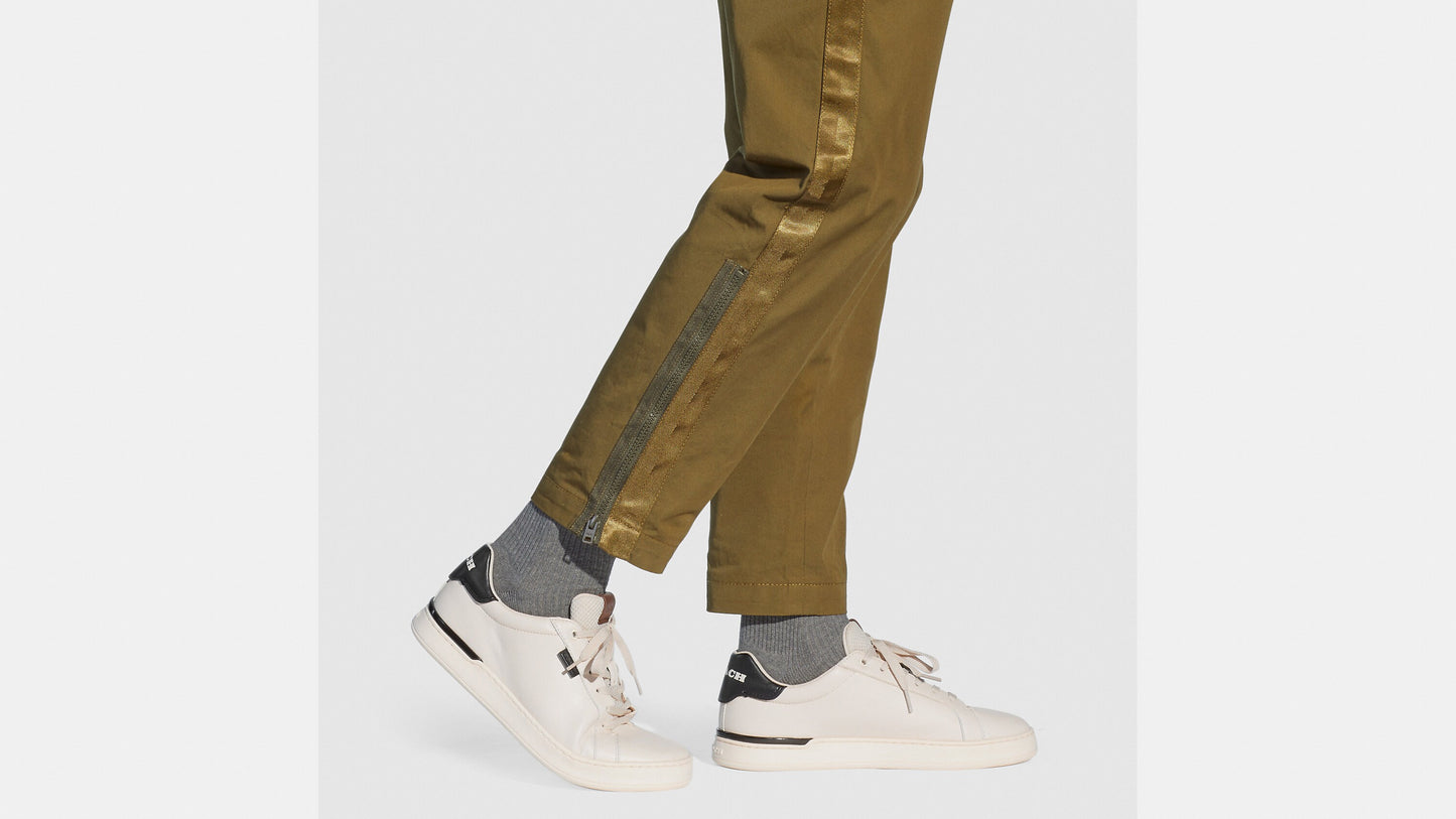 COACH Mens Low Line Low-Top Sneaker Color Chalk Size 11.5