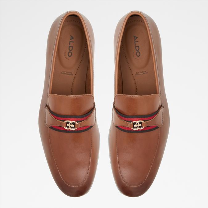 ALDO Men's Leopaul Dress Loafers Smooth Cognac Size 7