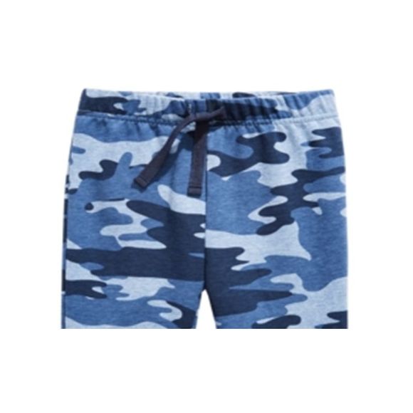 First Impressions Baby Boy Camo Jogger Color Blue Nile Heather Size 3-6 months