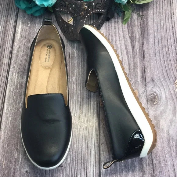 Giani Bernini Women's Billie Slip-On Flats Color Black Size 9M
