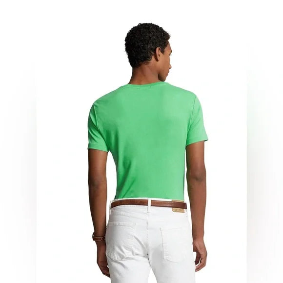 Polo Ralph Lauren Men's Custom Slim-Fit Soft Cotton T-Shirt Classic Kelly Size 2XL