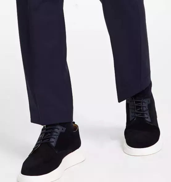 Calvin Klein Men's Slim-Fit Suit Separate Pants Color Navy W34xL30