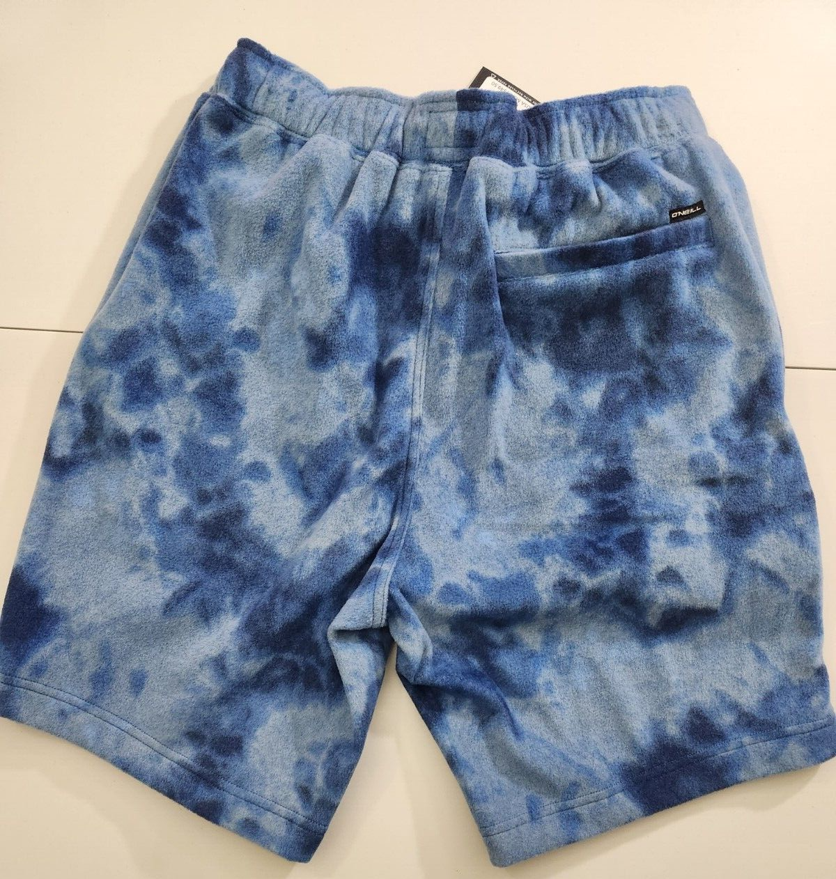 O'Neill Men's Glacier Print Fleece Shorts Color Pacific Size M