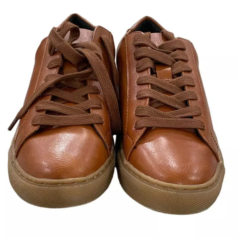 Alfani Men's Grayson Lace-Up Sneakers Color Tan/Tan Size 9