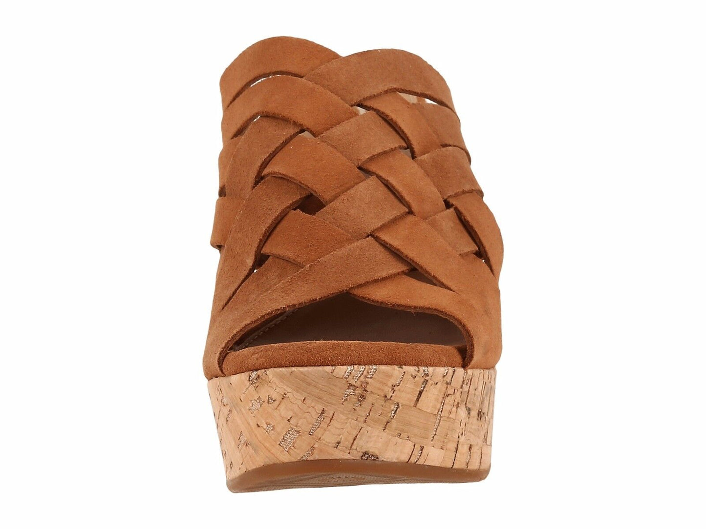 UGG Women's Marta High Wedge Sandal Color Chestnut Size 12M