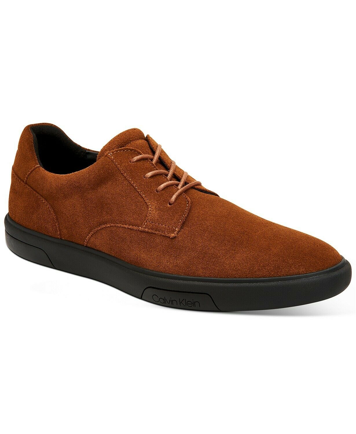 Calvin Klein Men's Gleyber Dress Casual Oxfords Color Rust Size 11.5M