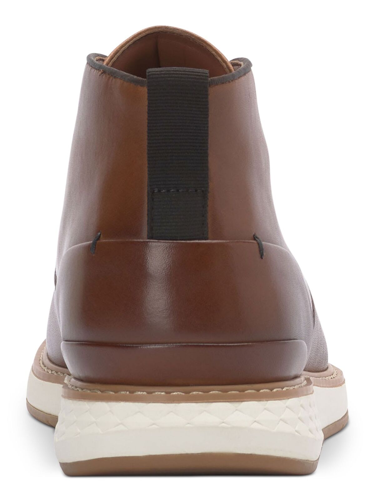 VINCE CAMUTO Men's Comfort Soleh Round Toe Chukka Boots Color Brown Leather Size 10.5M