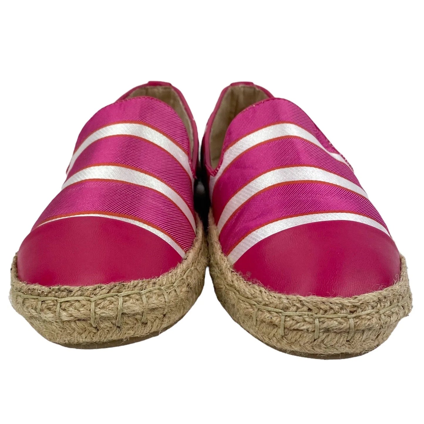 Charter Club Women's Jonii Espadrille Flats Color Pink Stripe Size 8.5W