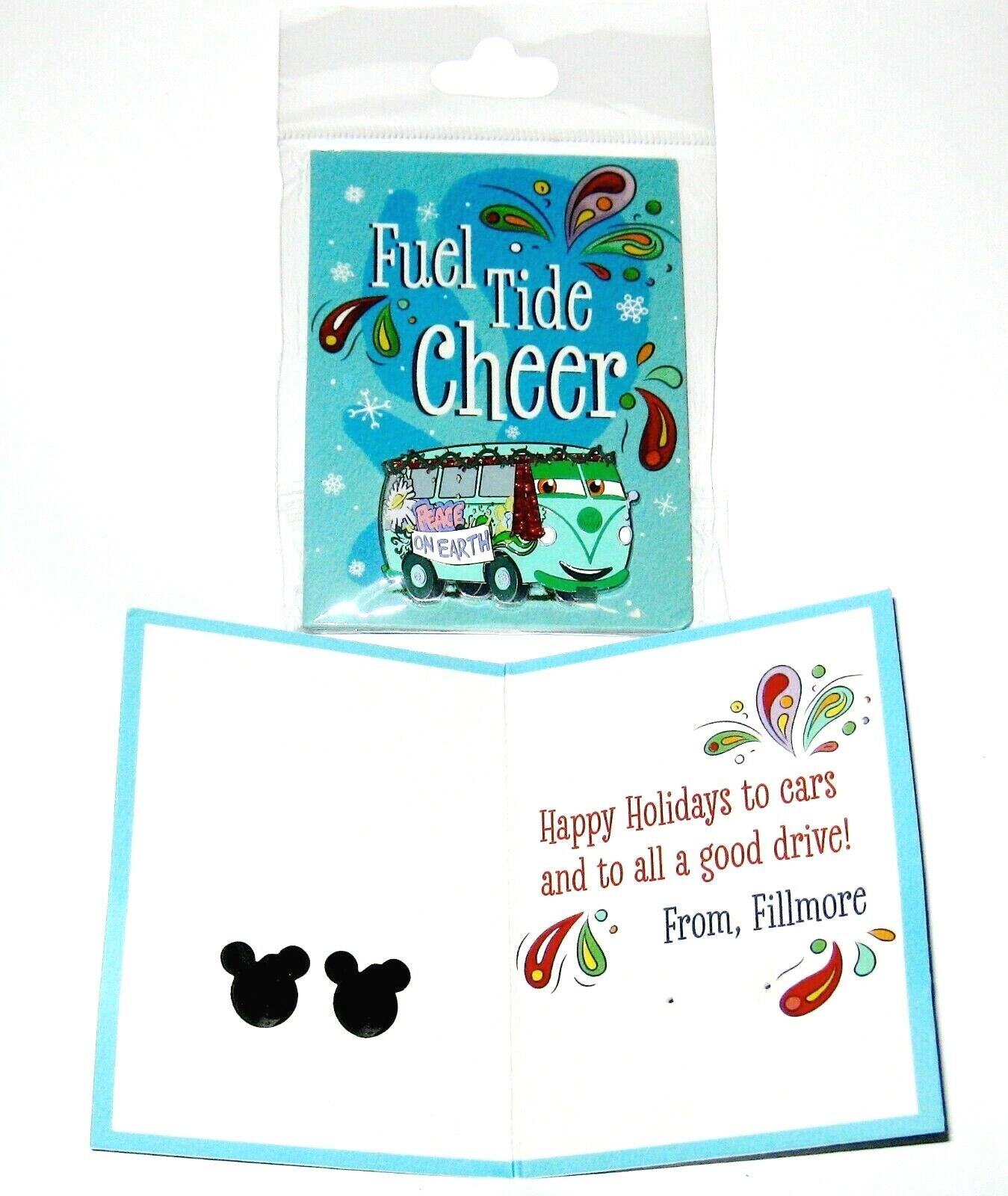 Disney Pin Fuel Tide Cheer Peace on Earth Fillmore Limited Edition