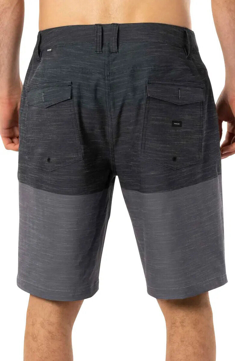 Rip Curl Men's Trifecta Boardwalk Shorts Color Gray Size 31
