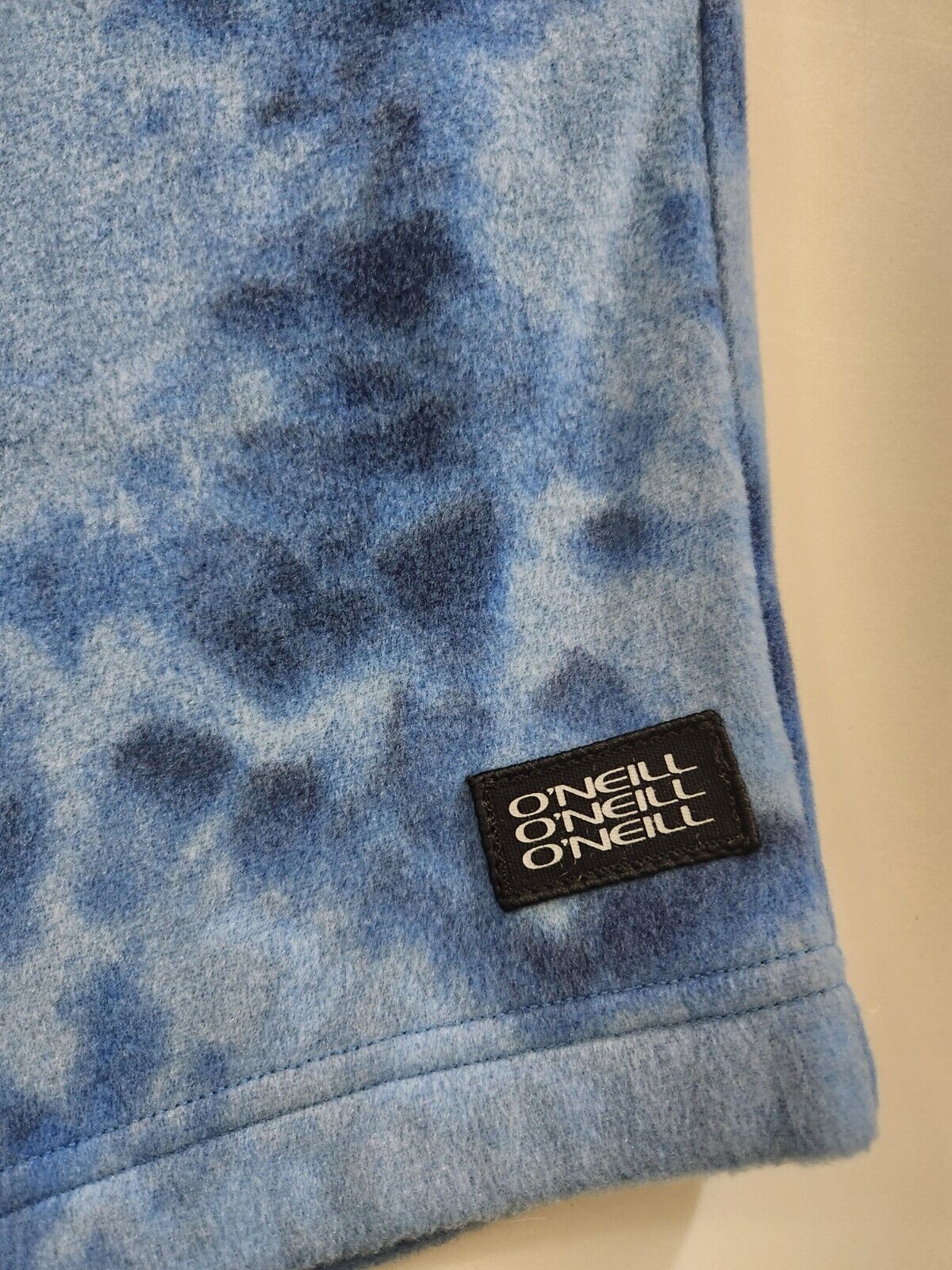 O'Neill Men's Glacier Print Fleece Shorts Color Pacific Size M