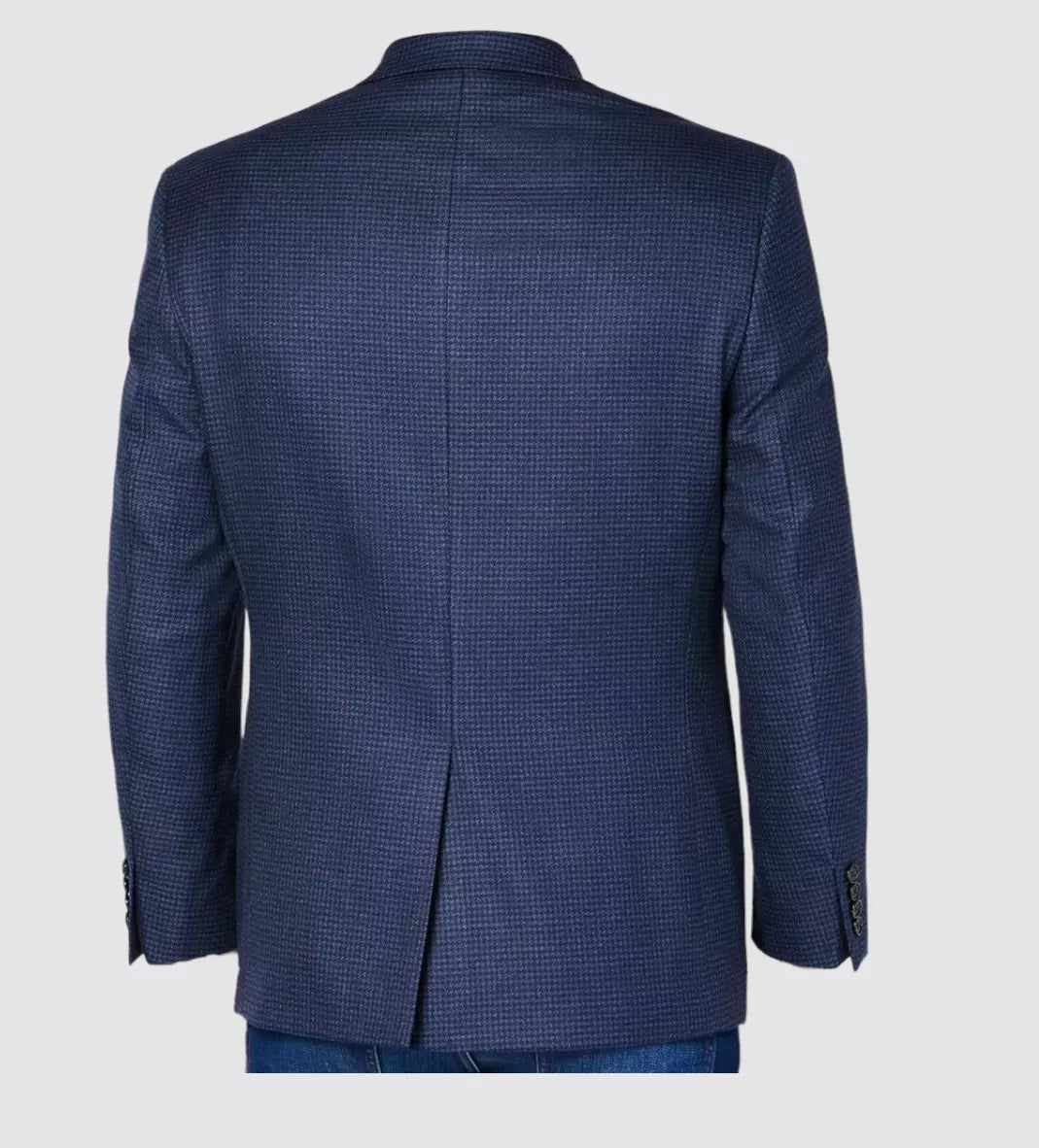 Lauren Ralph Lauren Men's Classic-Fit Ultraflex Stretch Blazer Sport Coat Color Navy Check Size 44L