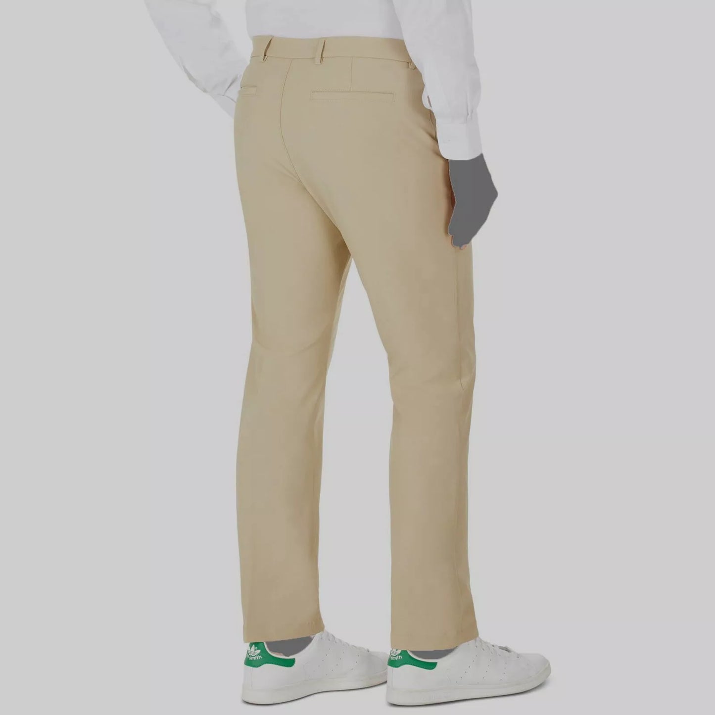 Lauren Ralph Lauren Men's Performance Stretch Dress Pants Color Beige Solid W34xL30