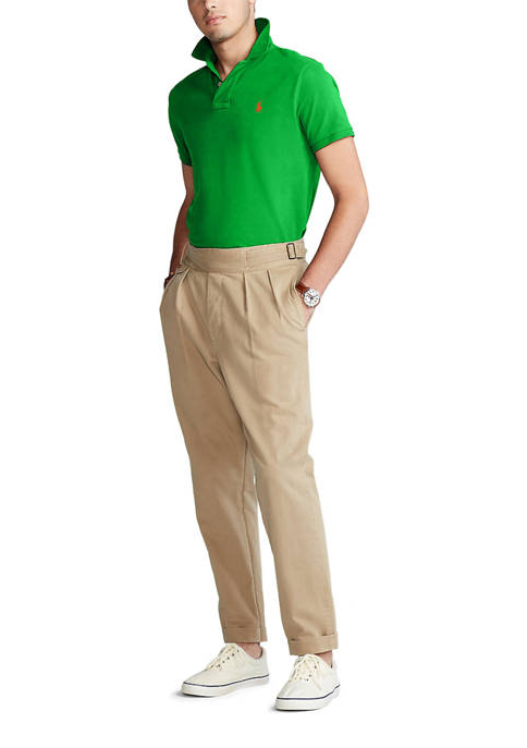 Polo Ralph Lauren Men's Classic-Fit Mesh Polo Shirt Color Golf Green Size XL