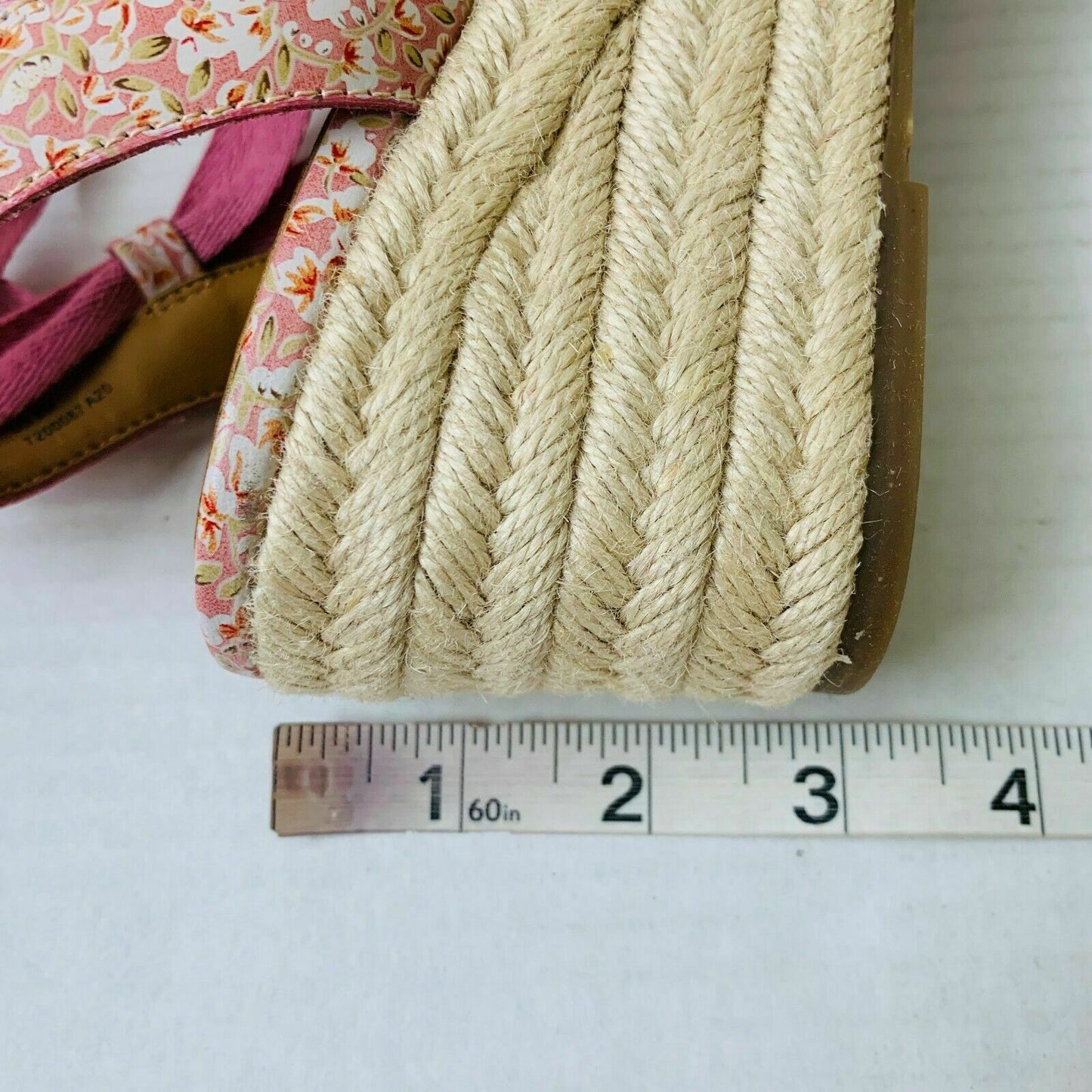 Patricia Nash Women's Riva Wedge Sandals Color Blush Bouquet Size 8.5M