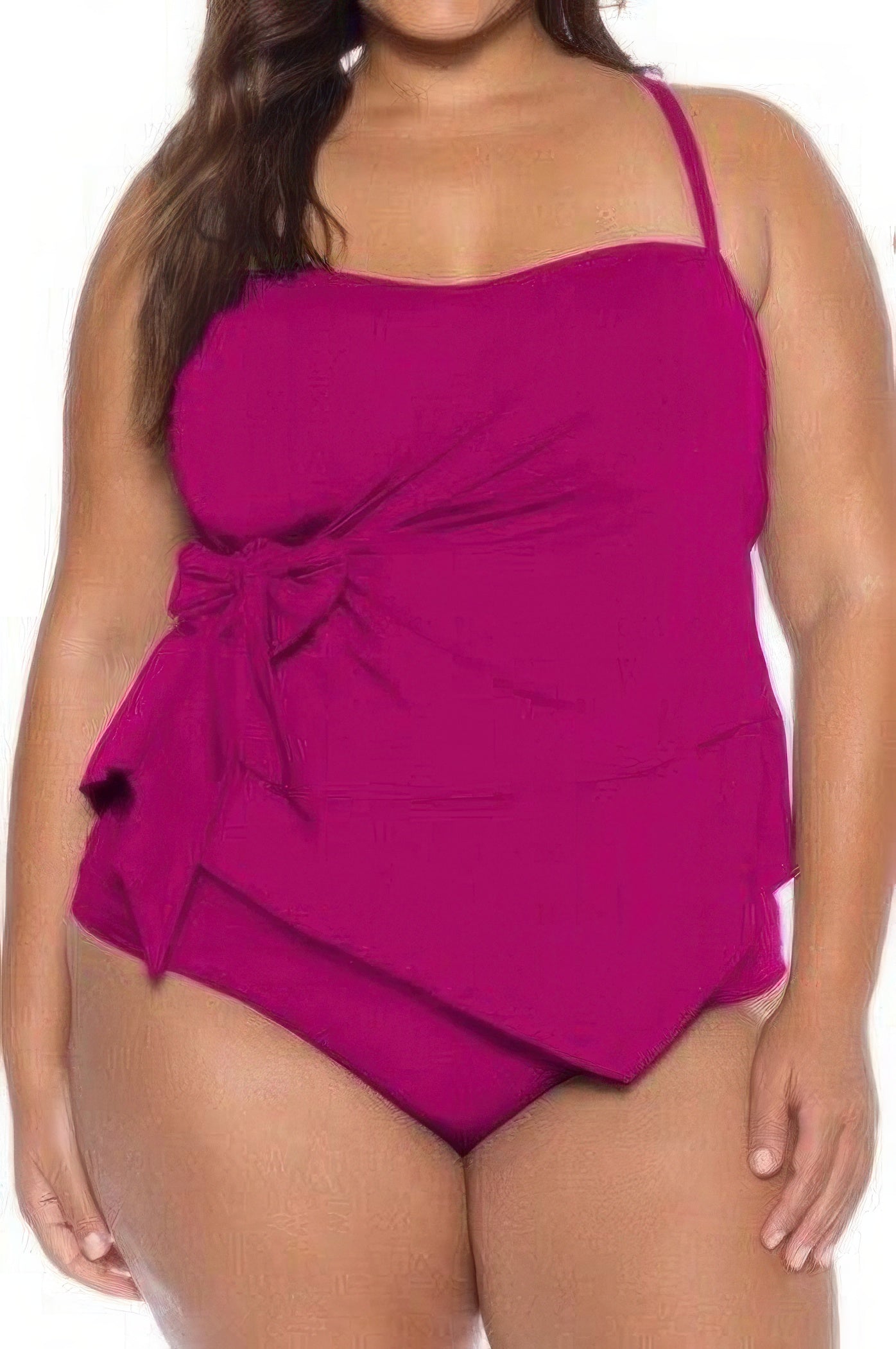 Becca ETC Plus Size Hipster Bottoms Color Pomegranate Size 0X