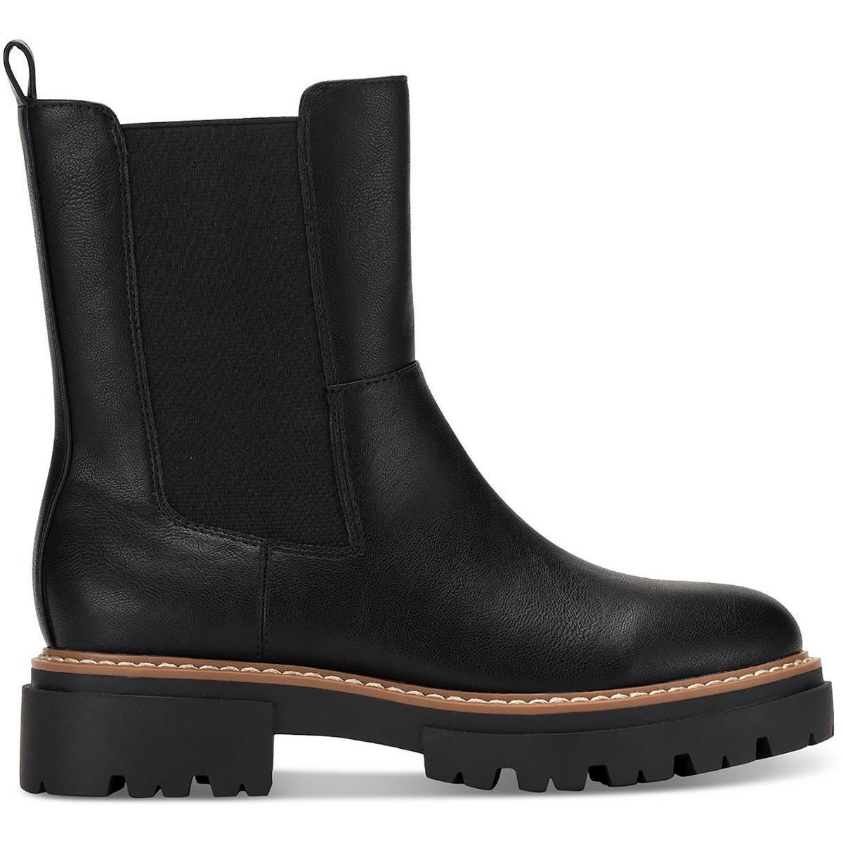 Sun + Stone Women's Burklee Ankle Chelsea Boots Color Black Size 5.5M