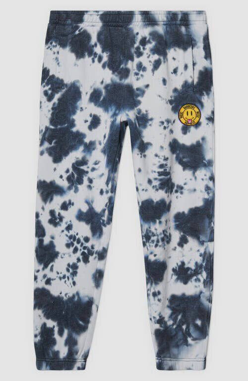 WeSC Men's Tie Dye Drawstring Jogger Sweatpants Multicolor Size L