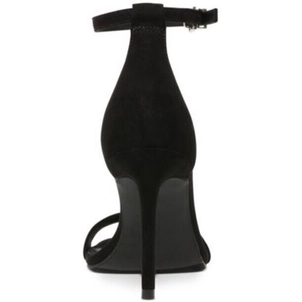 Wild Pair Women's Bethie Two-Piece Dress Sandals Color Black Micro Size 7.5M