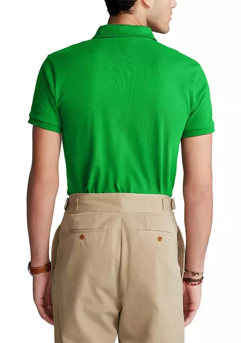 Polo Ralph Lauren Men's Classic-Fit Mesh Polo Shirt Color Golf Green Size XL