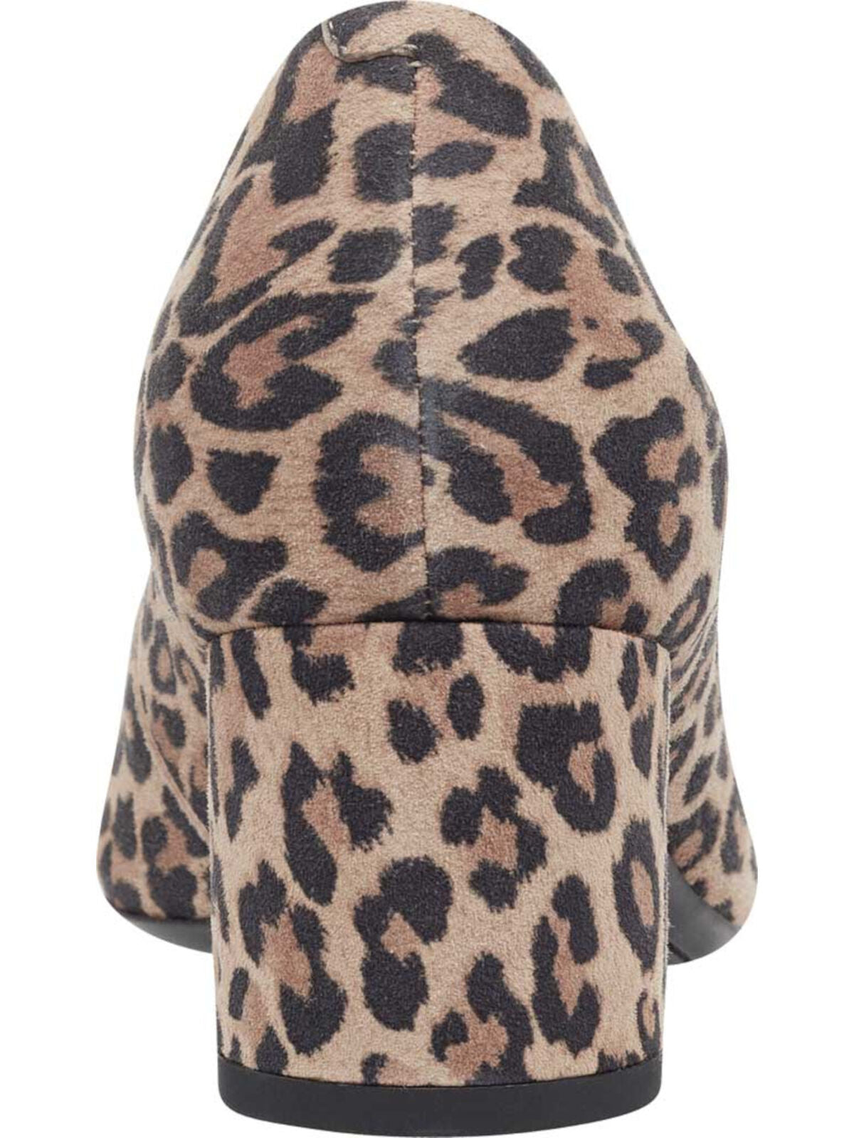 Evolve By Easy Spirit Robin Almond Slip On Leather Pumps Color Beige Leopard Print Size 7.5M