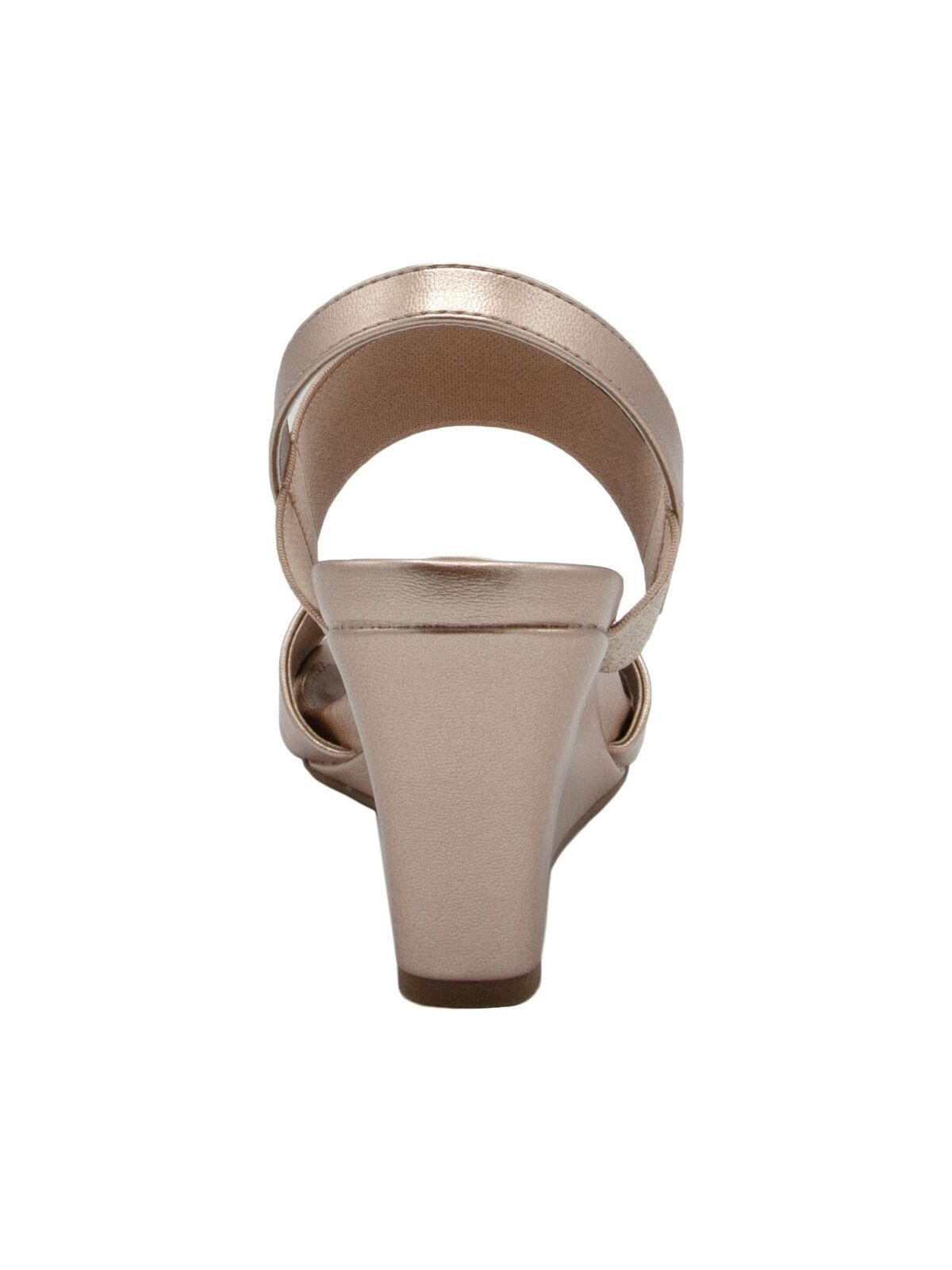 Karen Scott Women's Parrisa Wedge Sandals Color Rose Gold Size 8.5M