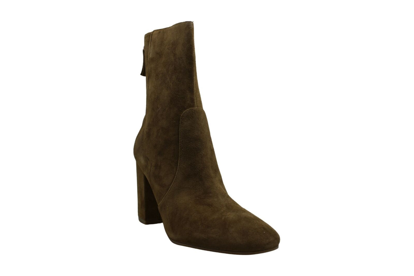 Nine West Women's Windsor Suede Ankle Boots Color Dark Green Size 7M