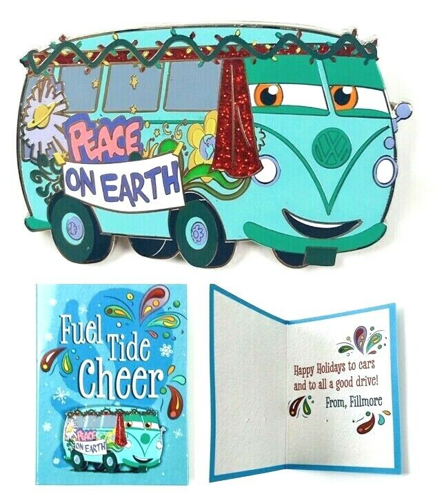 Disney Pin Fuel Tide Cheer Peace on Earth Fillmore Limited Edition