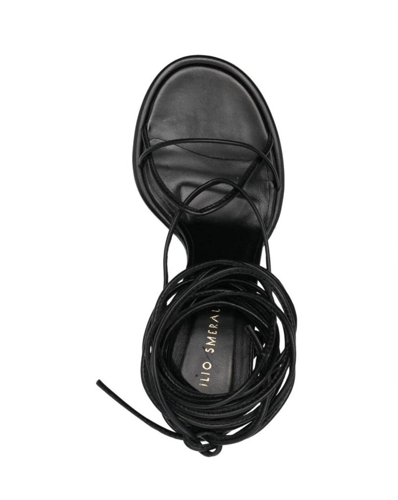 ILIO SMERALDO Ilenia 02 STRAPPY SANDAL Color Black Size EU 39/US 8