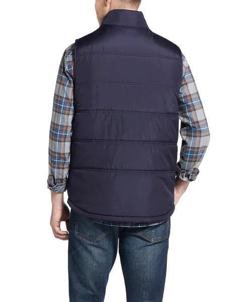 Weatherproof Vintage Men's Puffer Vest Color Maritime Blue Size S