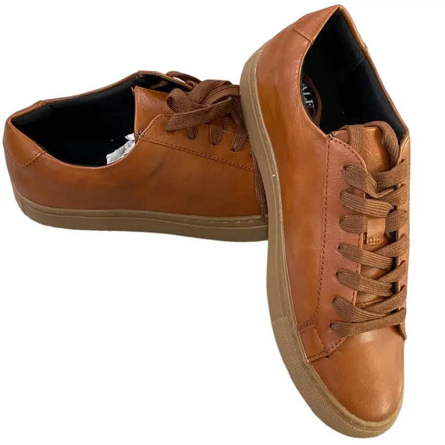 Alfani Men's Grayson Lace-Up Sneakers Color Tan/Tan Size 9