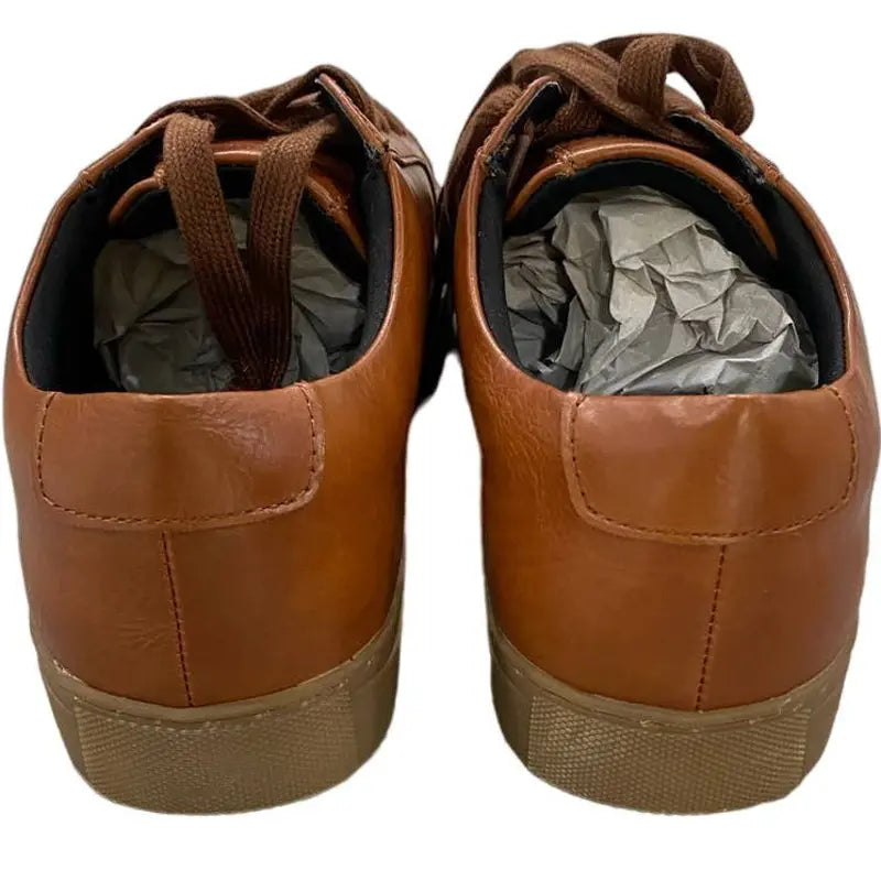 Alfani Men's Grayson Lace-Up Sneakers Color Tan/Tan Size 9