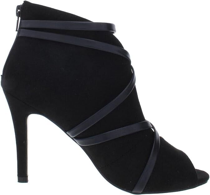 Journee Collection Women's Samara Center Cutout Bootie Color Black Size 11M