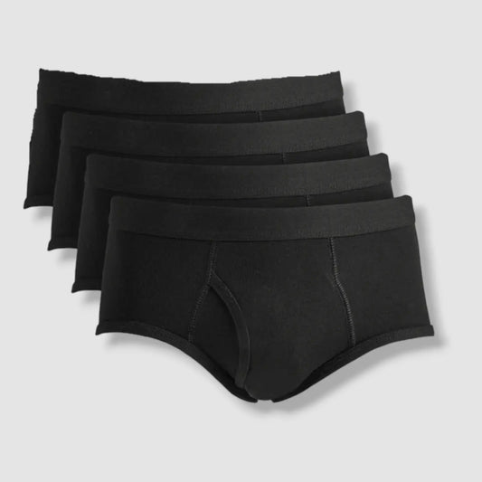 Club Room Men's Full-Cut Briefs 6-Pack  Color Black Size XL