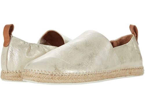 Gentle Souls by Kenneth Cole Women's Lizzy A-Line Sporty Flats Color Ice Gold Size 9.5M