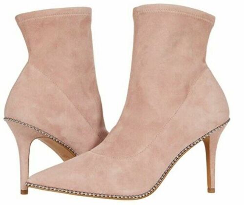 COACH Women's Whitney Pointed Toe Ankle Bootie Color Dusty Rose Size 8B