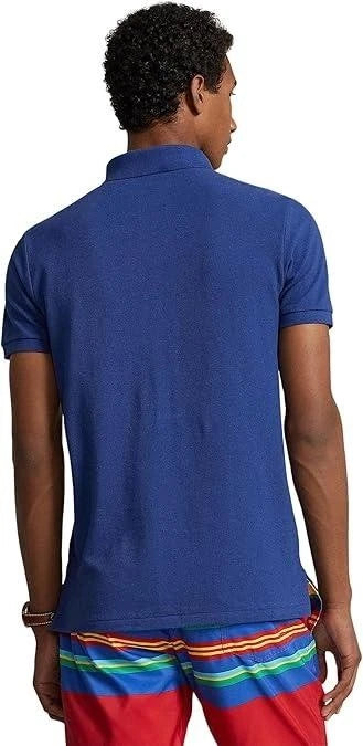 Polo Ralph Lauren Men's Classic-Fit Mesh Polo Shirt Beach Royal Size XS