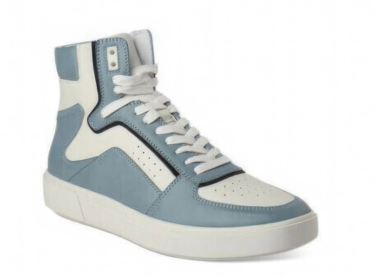 INC International Concepts Men's Keanu High-Top Sneakers Color Lt Blue Size 11M