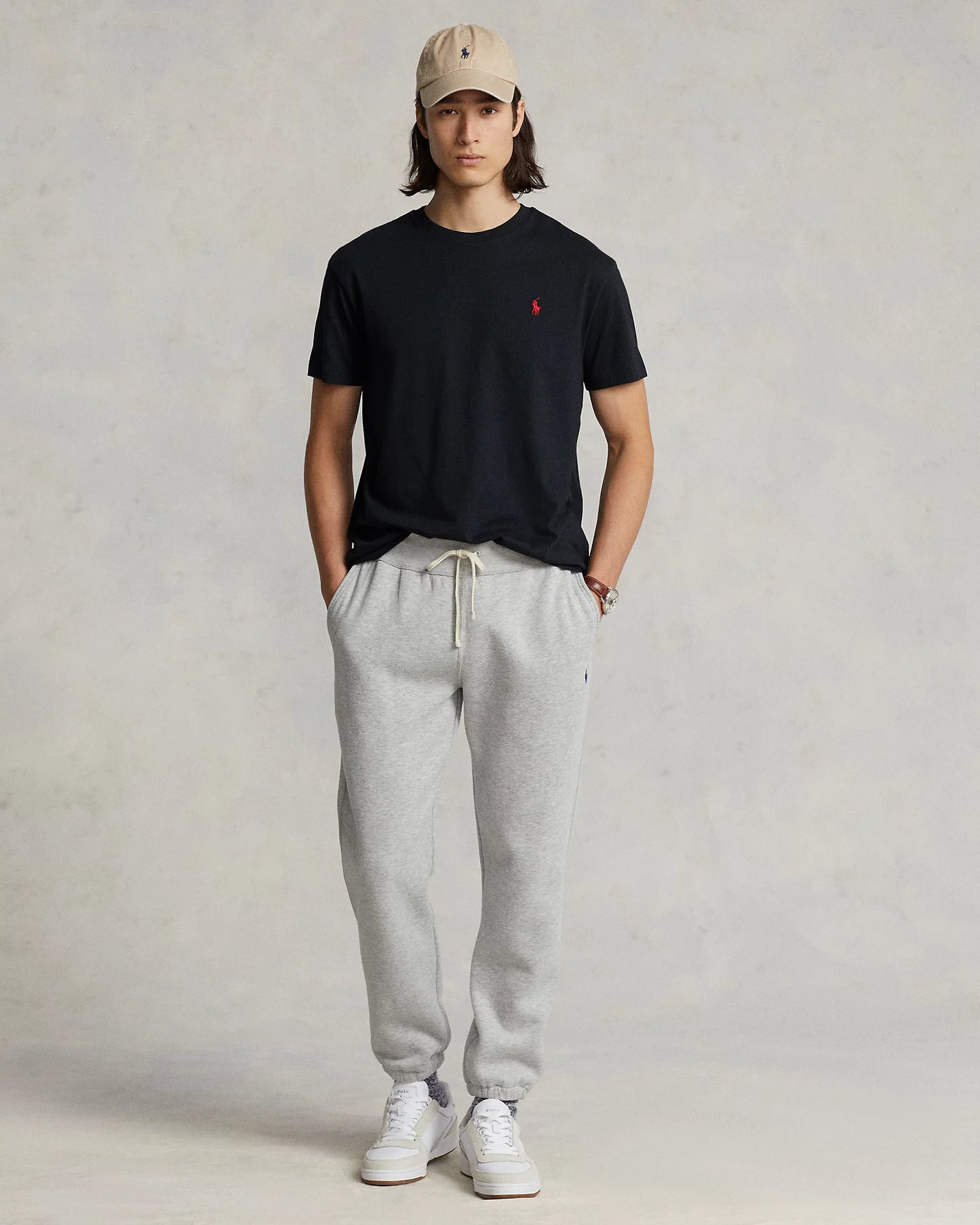 Polo Ralph Lauren Men's Classic Fit Crew-Neck T-Shirt Color Black Size S