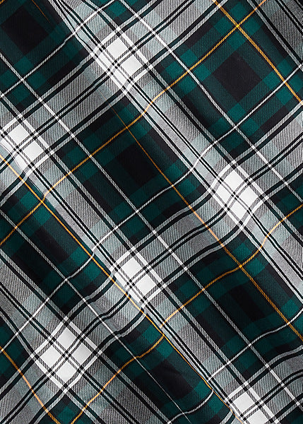 Polo Ralph Lauren Men's Classic Fit Plaid Twill Shirt Color Green/White Check Size M