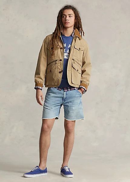 Polo Ralph Lauren Men's 6.5-Inch Relaxed Fit Denim Short Color Wiscasset Size 36