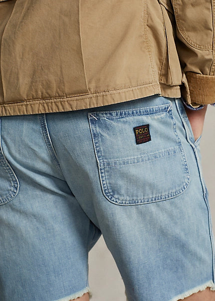 Polo Ralph Lauren Men's 6.5-Inch Relaxed Fit Denim Short Color Wiscasset Size 36