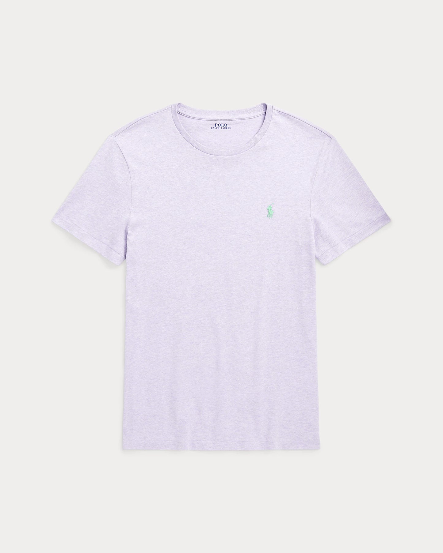 Polo Ralph Lauren Men's Classic-Fit Jersey Crewneck T-Shirt Color Flower Purple Size S
