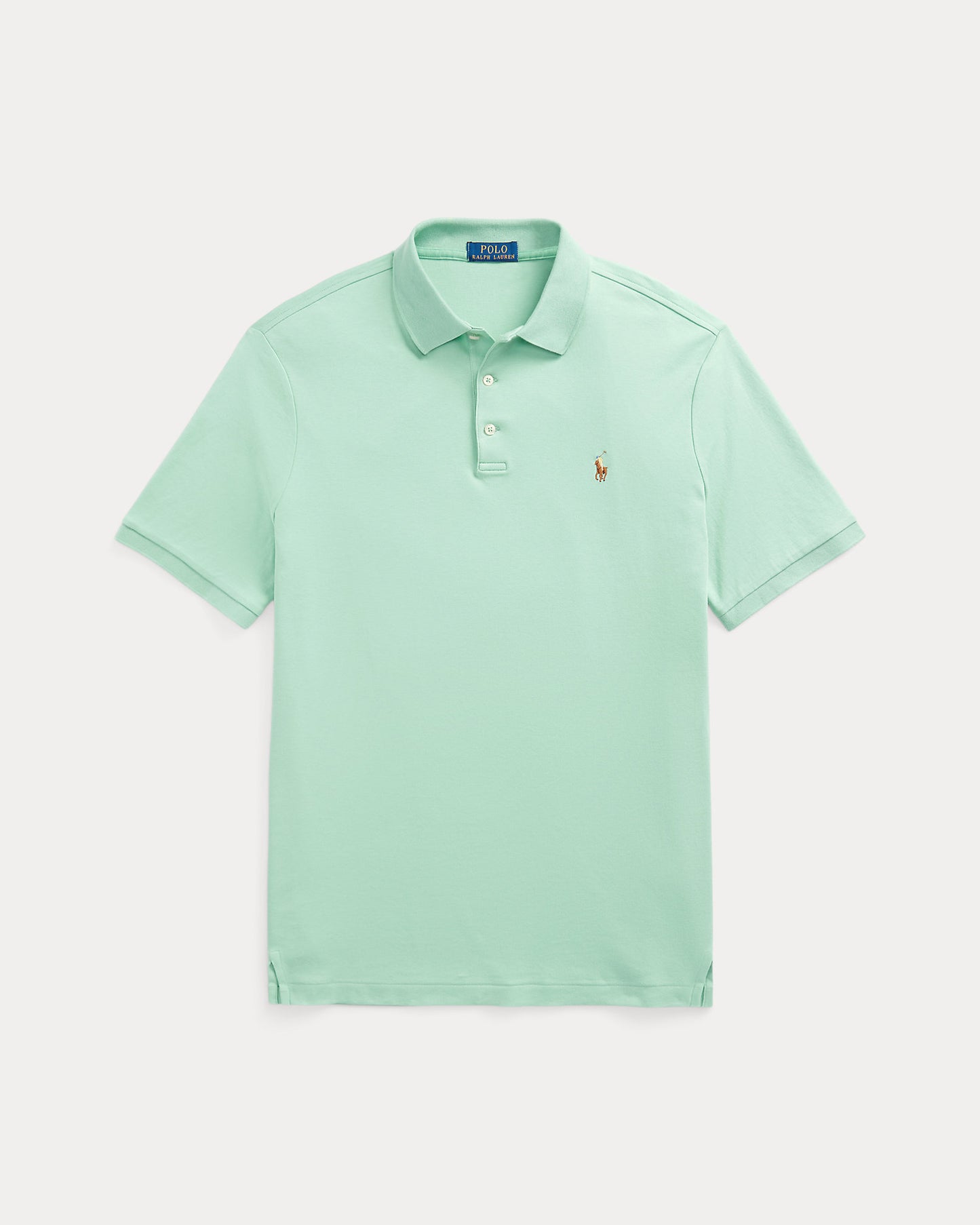 Polo Ralph Lauren Men's Classic-Fit Soft Cotton Polo Shirt Color Essex Green Size S