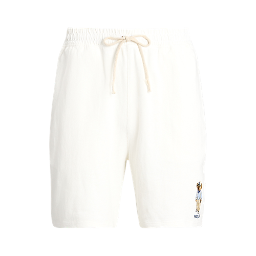 Polo Ralph Lauren Men's 6-Inch Polo Bear Jersey Shorts Deckwash White Hmgwy Bear Size 2XL