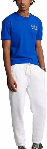 Polo Ralph Lauren Men's Classic-Fit Logo Jersey Crewneck T-Shirt Color Sapphire Star Size XL
